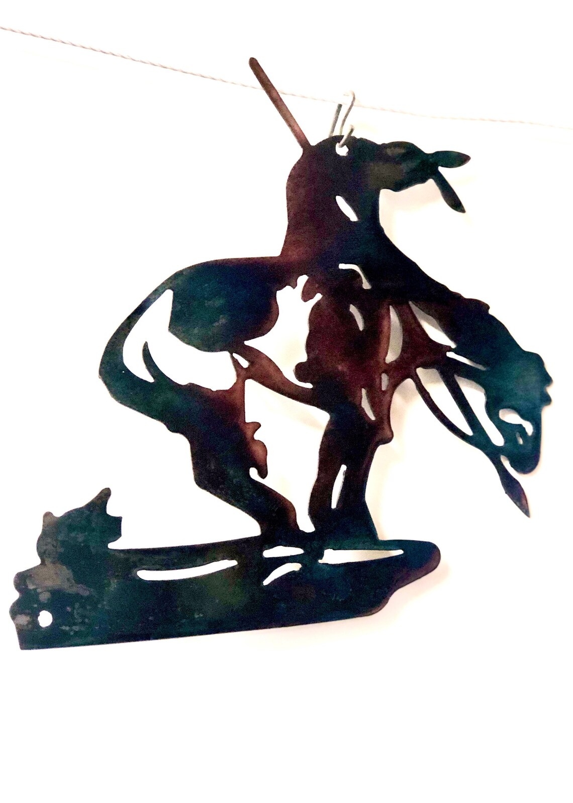 End of the Trail Western Wall Art Western Metal Art Etsy