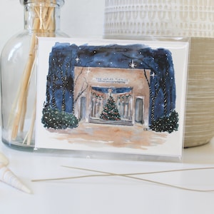Naples Florida Christmas A2 Greeting Card