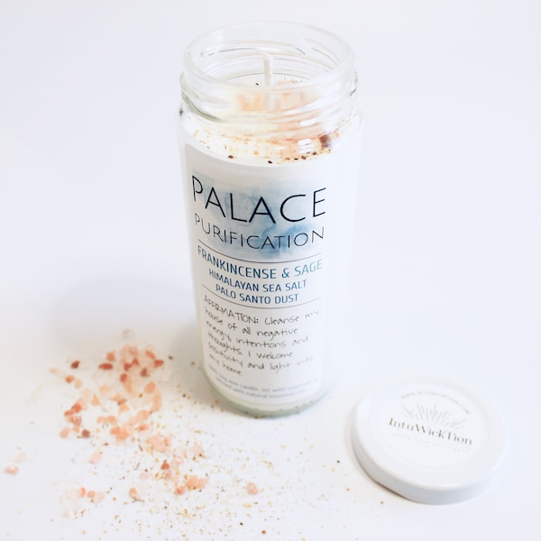 Palace Purification- Healing Candle- Spiritual Candle- Housewarming Gift- Candle Gift- Metaphysical- Ritual Candle- Handmade