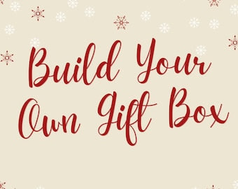Build Your Own Gift Box- Metaphysical Christmas Gift- Handmade candle gift- custom gift