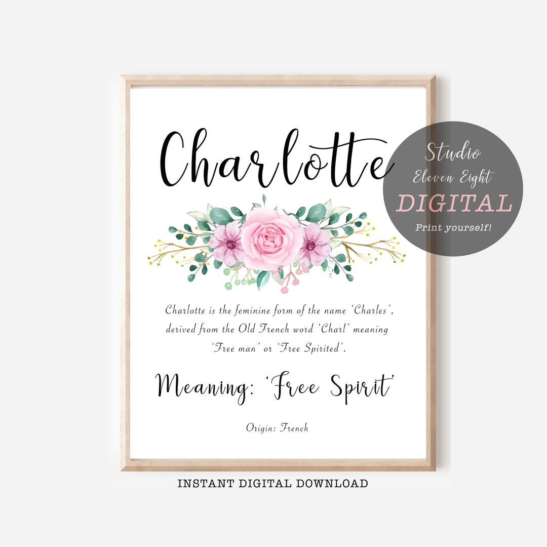 Was Bedeutet Der Name Charlotte