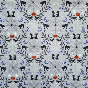 Gepolsterte Katzenmatte – Große Stoffauswahl – Kostenlose Personalisierung Halloween Cats
