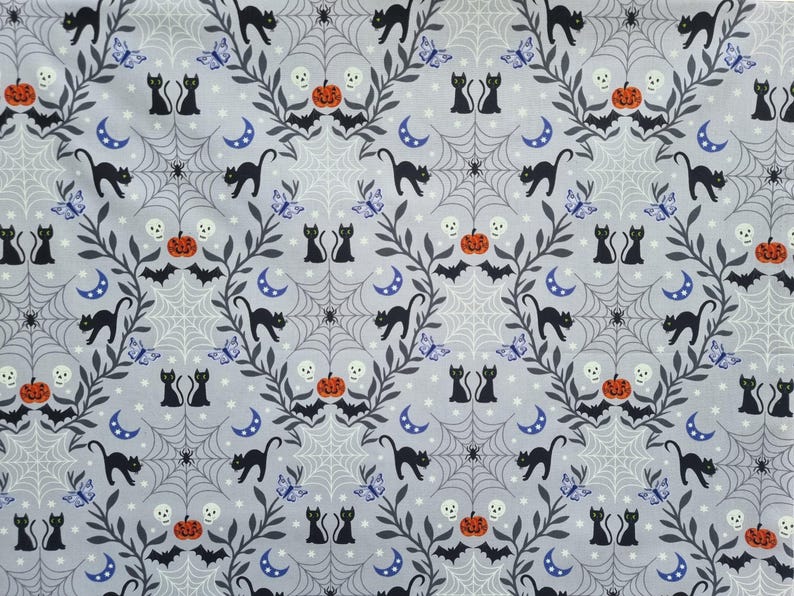 Gepolsterte Katzenmatte – Große Stoffauswahl – Kostenlose Personalisierung Halloween Cats