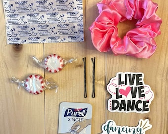 Dance Survival Kit, Dance Competition Survival Kit, Dance Recital Gift, Dance Goody Bag, Dancer Gifts, Gifts for a Dancer
