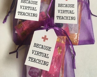 Teacher Emergency Kit, Back to School Favor, Survival Kit Gift for Teacher, Student Favors, High School Survival Kit, Middle School Kit