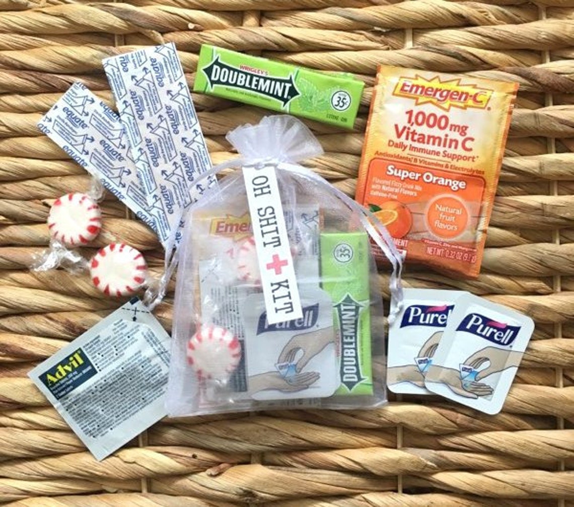 ASSEMBLED Destination Wedding Hangover Kits Hangover Kit Etsy