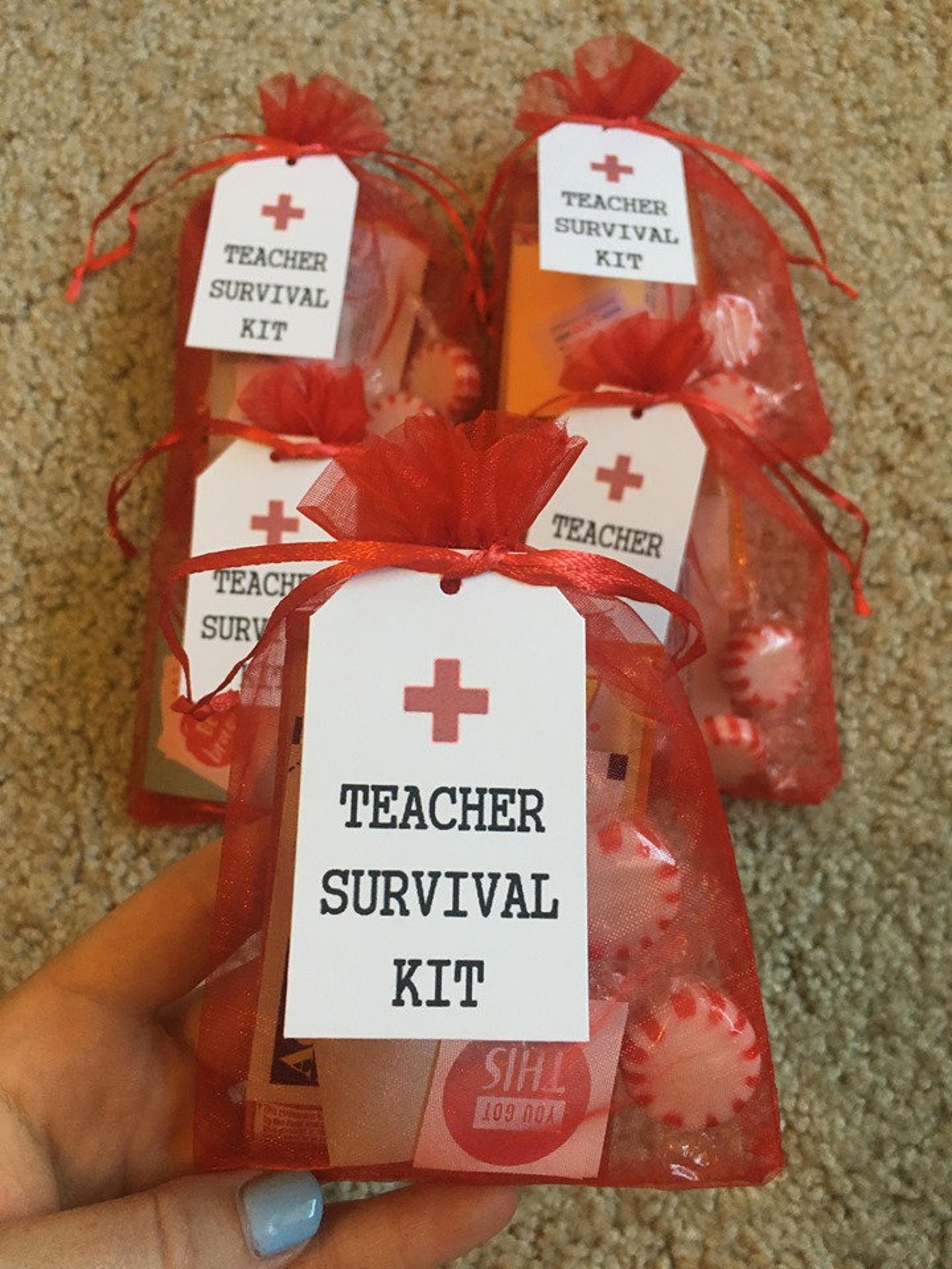 High School Survival Kit Teacher Emergency Kit Random Etsy
