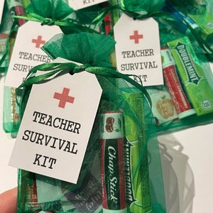 TAGS ONLY, Teacher Survival Kit, Teacher Survival Kit Tags, Back to ...