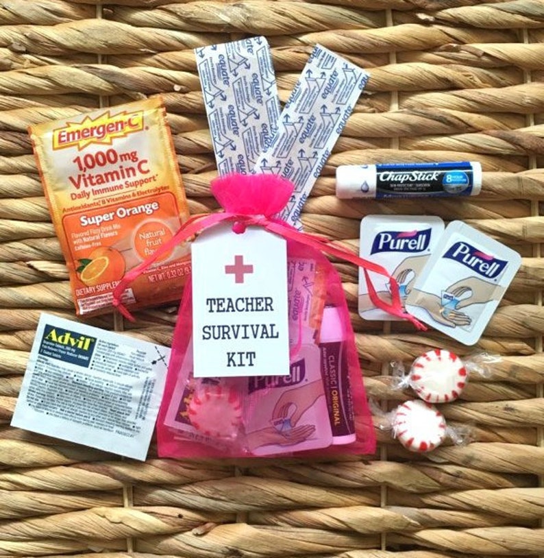 Student Survival Kit Teacher Survival Kit Teacher Emergency Etsy