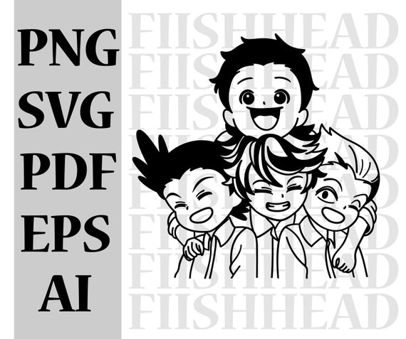 The Promised Neverland Svg 約束のネバーランド Emma Phil Lannion Etsy Uk The Promised Neverland Svg 約束のネバーランド Emma Phil Lannion Etsy Uk