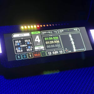 Sim Racing Dashboard/DDU 7.85&quot; Chimaera Racing CR-7 Widescreen