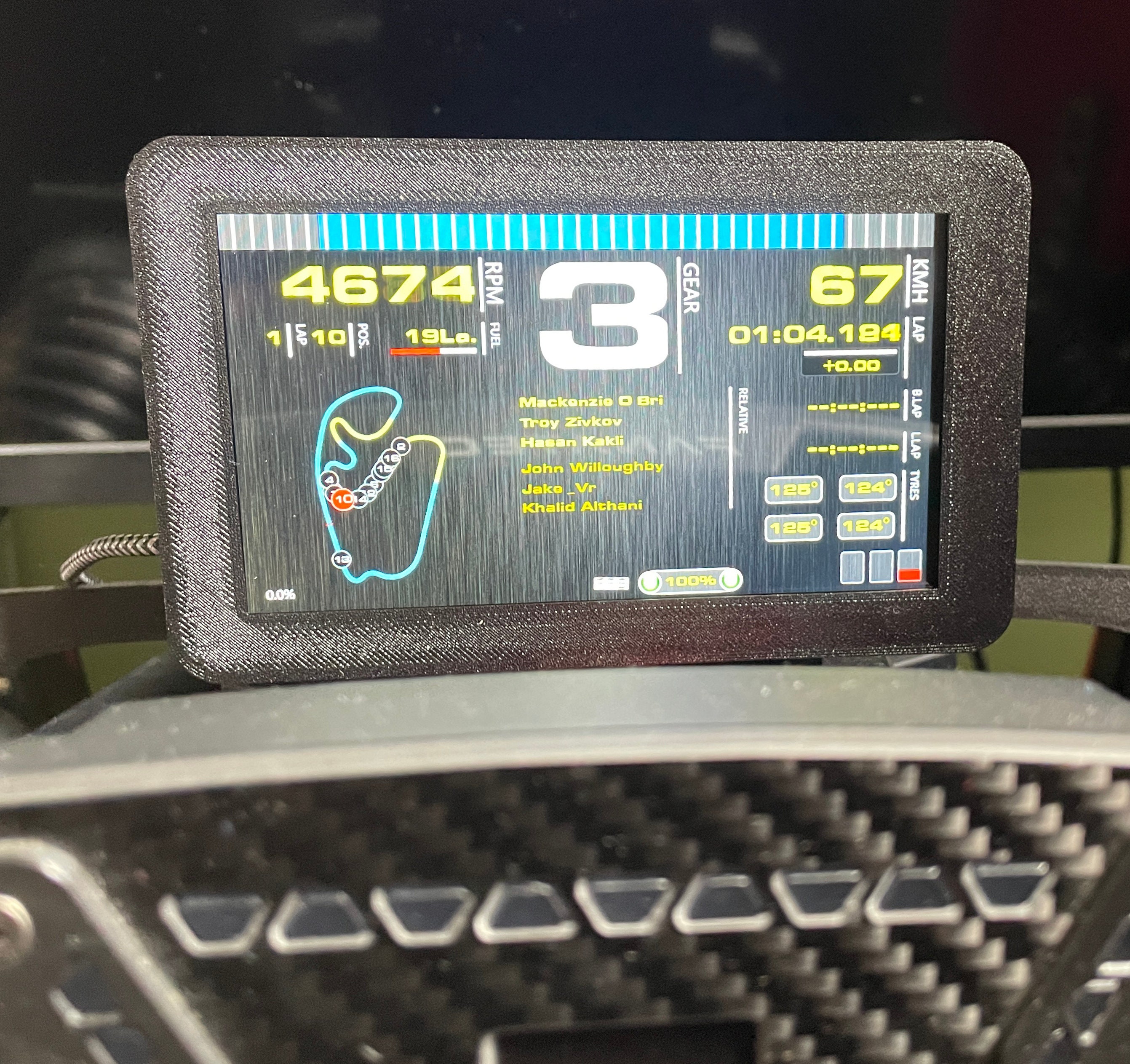 SIMAGIC シムダッシュボード DDU 5インチ CR-5 GRID Display DDU-5 – Sim-Lab