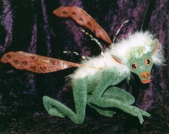 PDF Downloadable Pattern - Cloth Doll Gremlin - Sckanc - Platypus Collective
