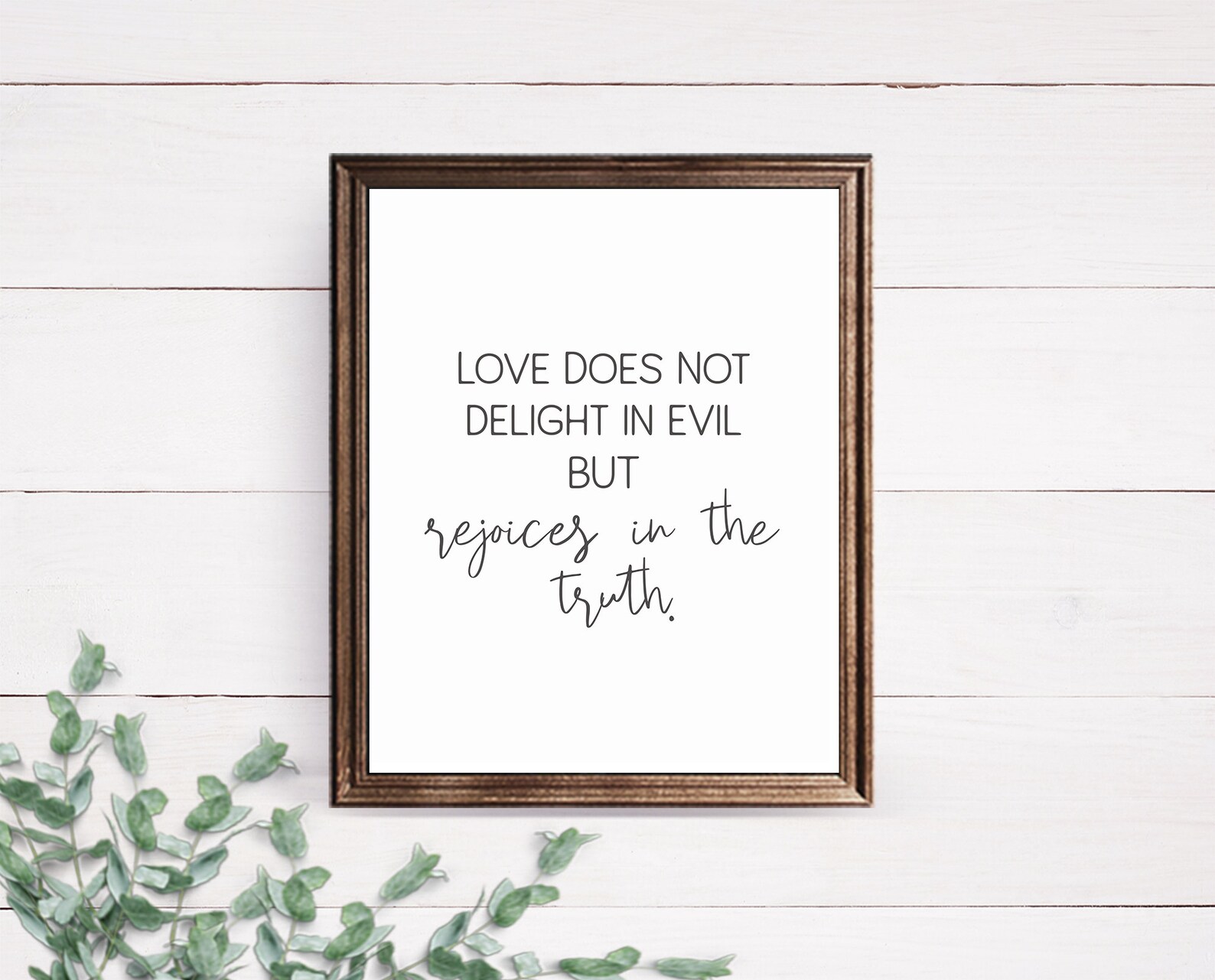 1 Corinthians 13 Wall Art Digital Prints 8x10 11x14 Love | Etsy