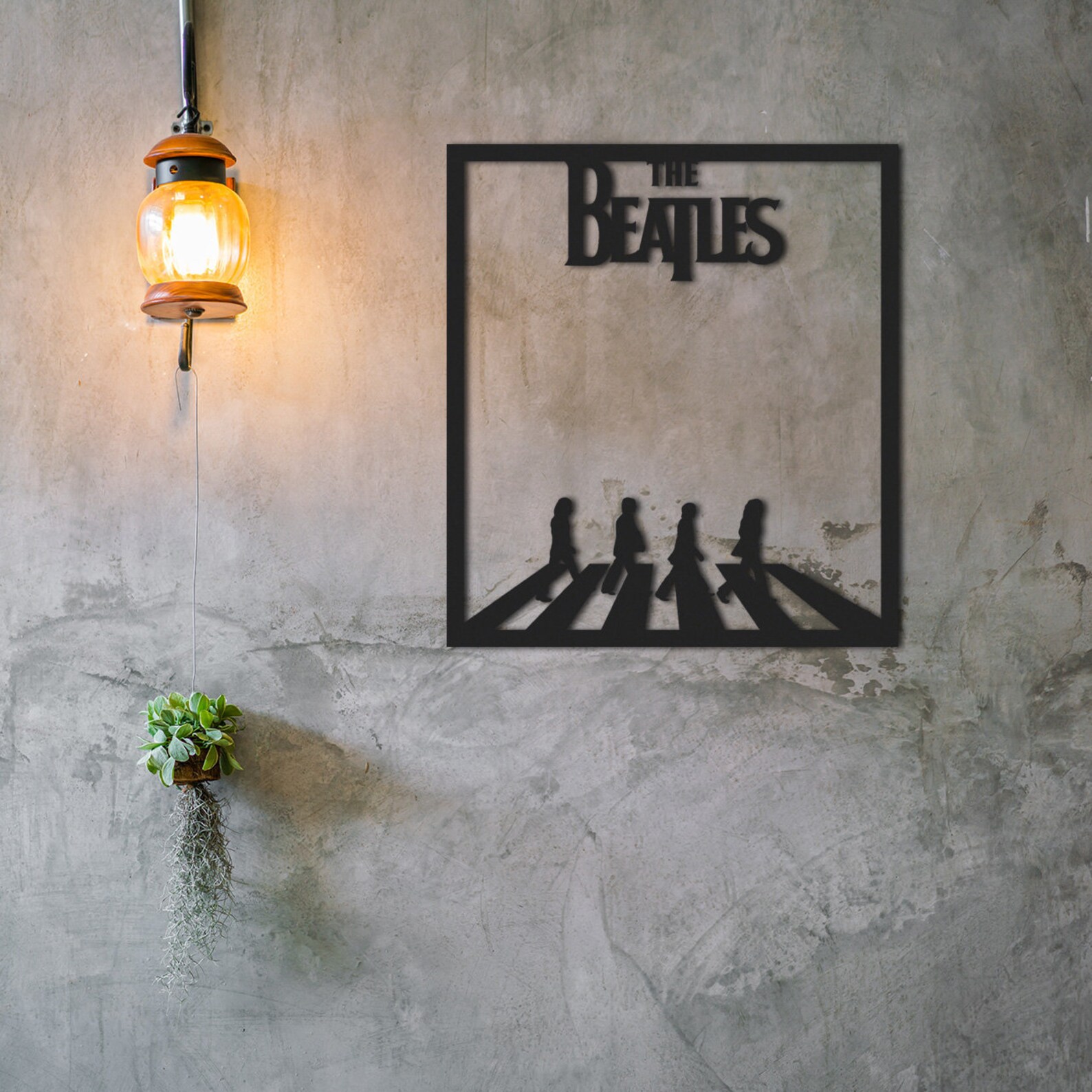 The Beatles Metal Wall Art, Beatles Metal Wall Decor, Home, Office