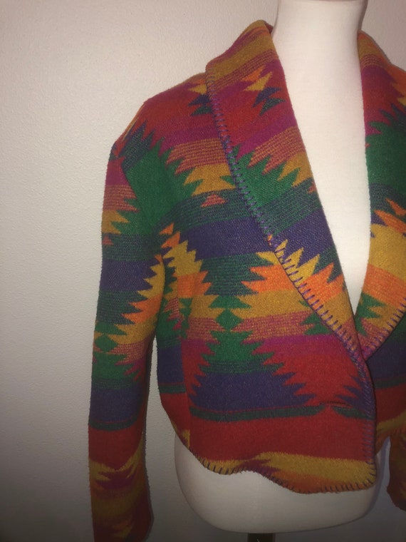 Vintage Rhonda Stark Aztec coat