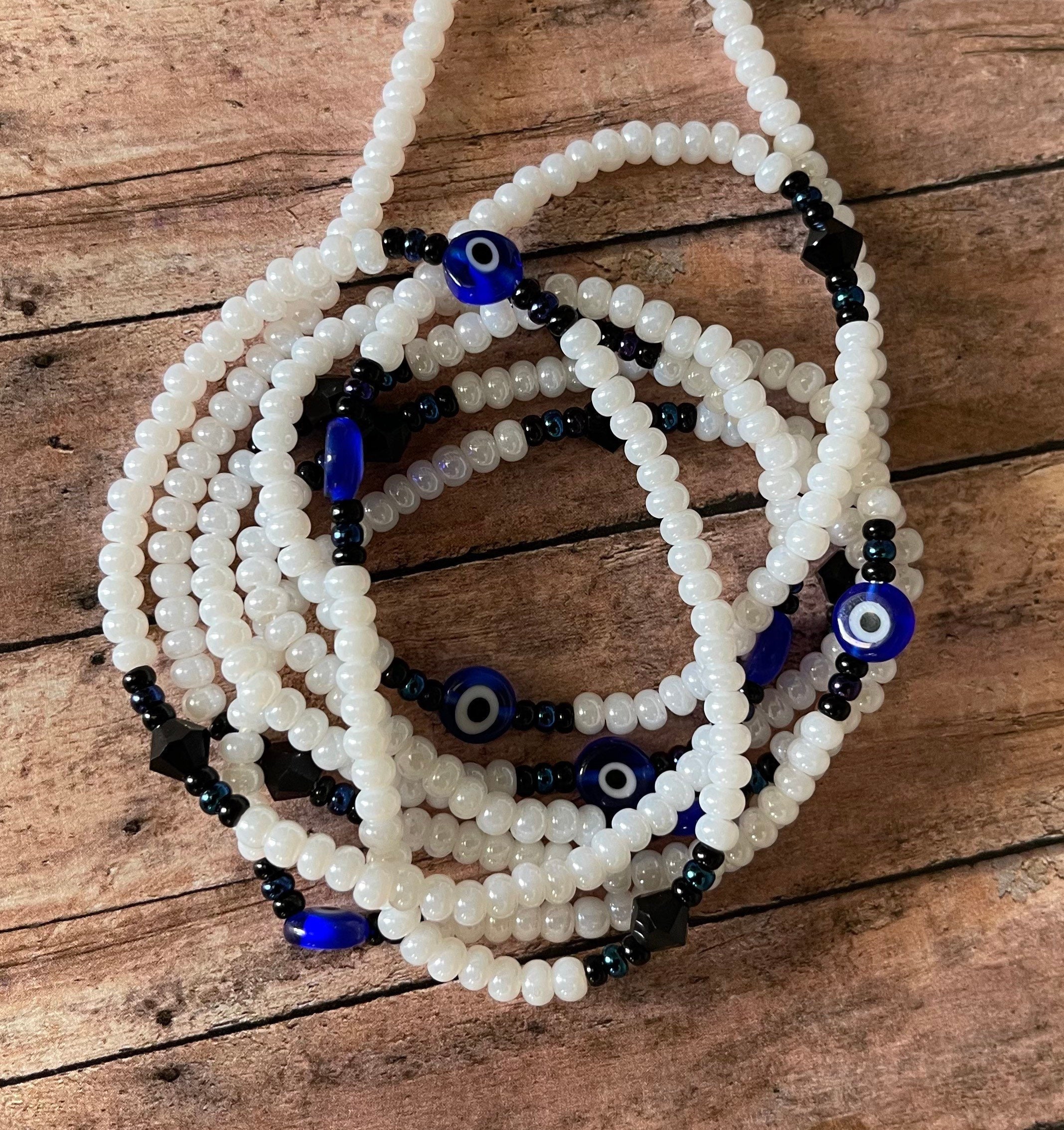 Blue eye waist 2025 bead