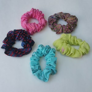 Scrunchies Set, Hair Scrunchies For Woman, Floral Hair Ties, Boho Scrunchy, Cute Scrunchies