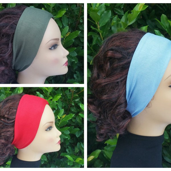 Jersey Knit Headband Etsy