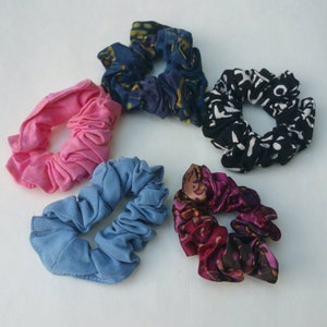 Boho Scrunchy, Cute Scrunchies, Scrunchies Pack, Hair Scrunchies For Woman, Floral Hair Ties