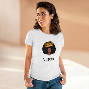 Ladies Leo Birthday T-Shirt available in multiple colors