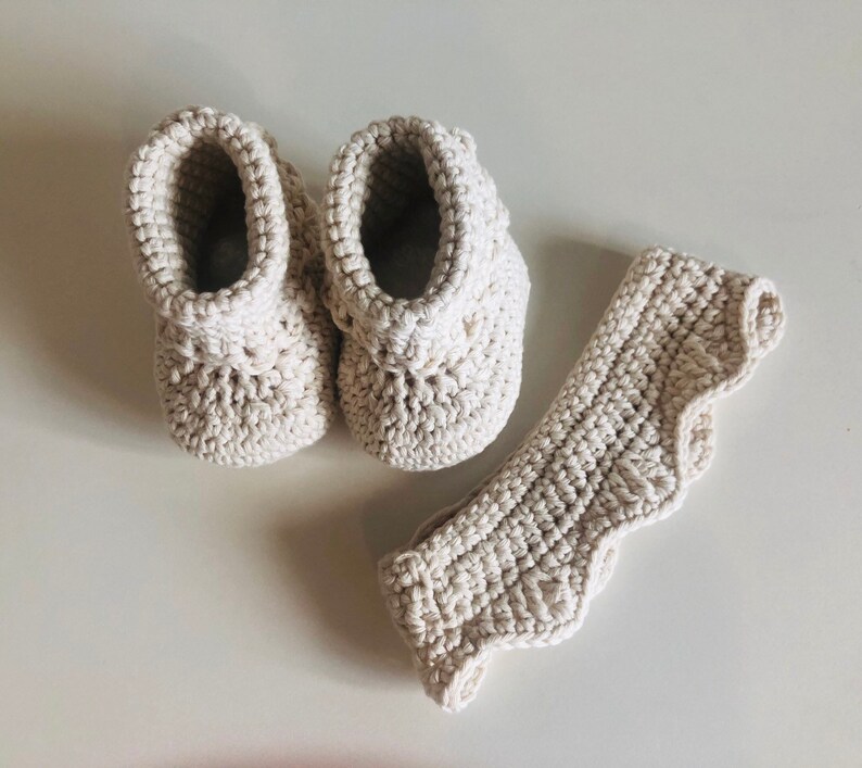 baby booties cotton