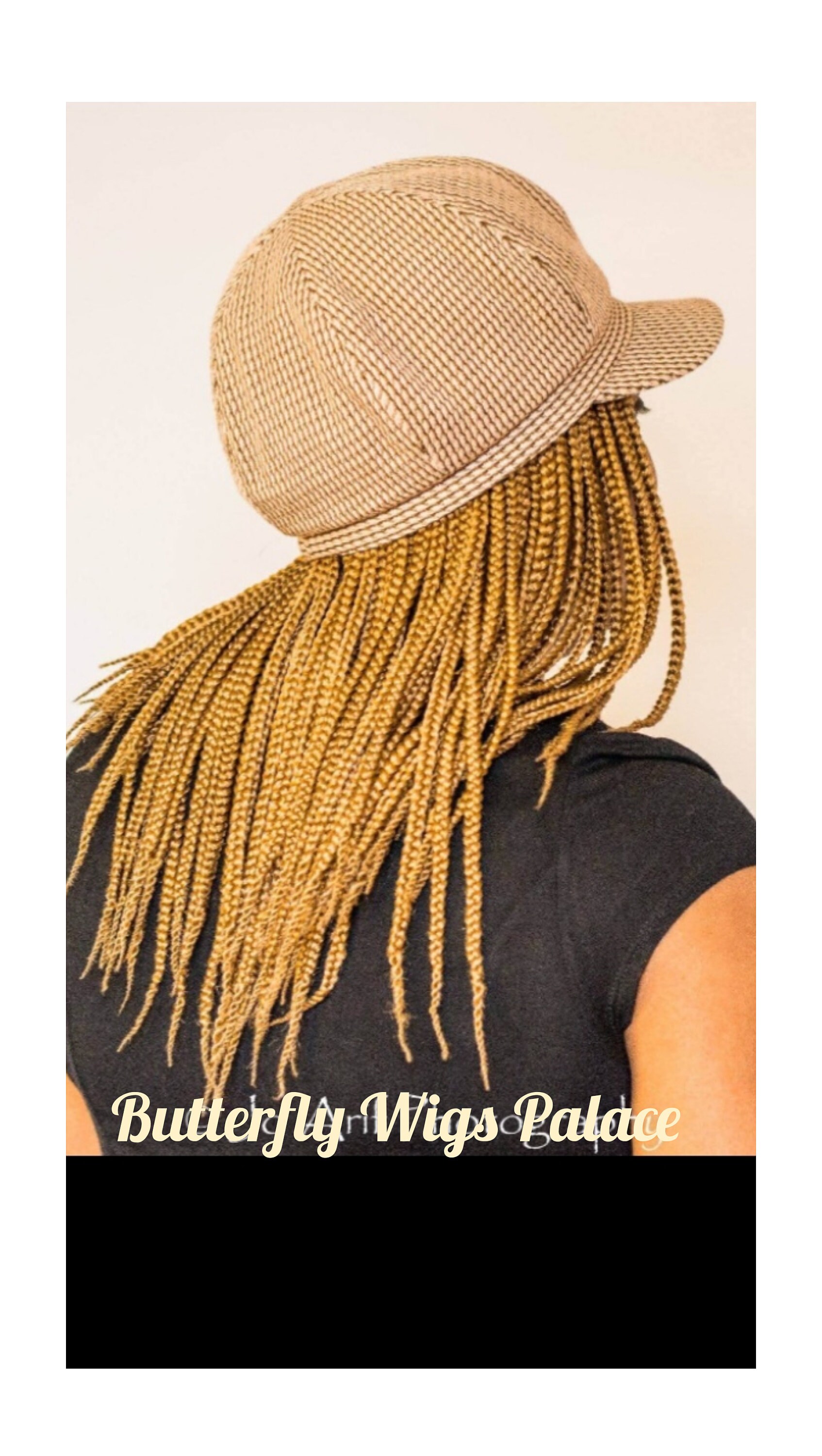 Braided Lace Wig/ Interchangeable Wig Hat/ Hat Wig/ Cap With Etsy UK