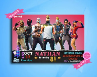 Image Result For Fortnite Logo Dibujos Fiesta Cumpleanos Juegos - fortnite invitaciones etsy fortnite birthday invitation fortnite invitation fortnite invite fortnite party invitation fortnite card