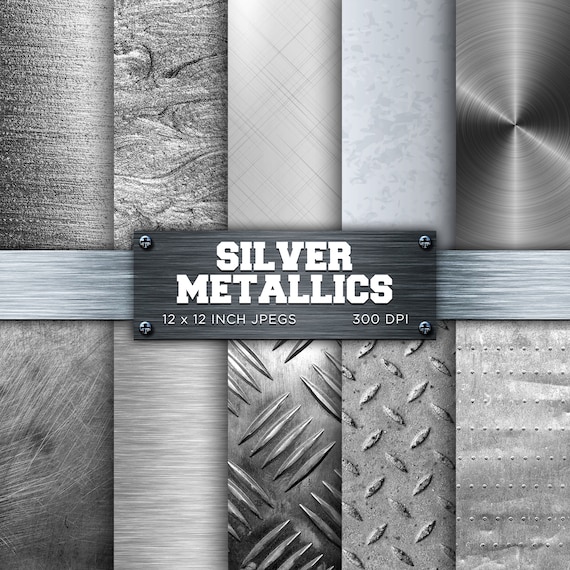 Silver metal texture - Backgroundsy