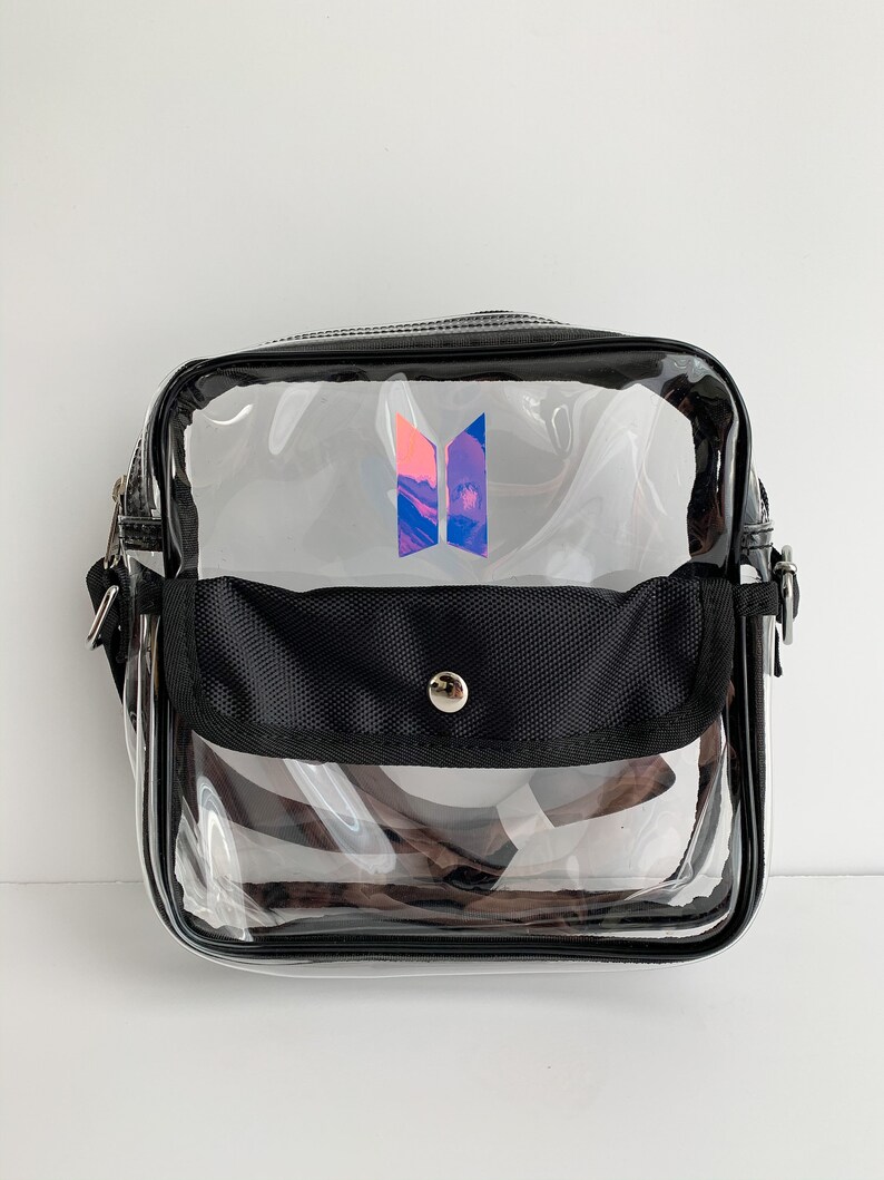 BTS Clear Bag BTS Concert Bag Stadium Approved Bag Etsy
