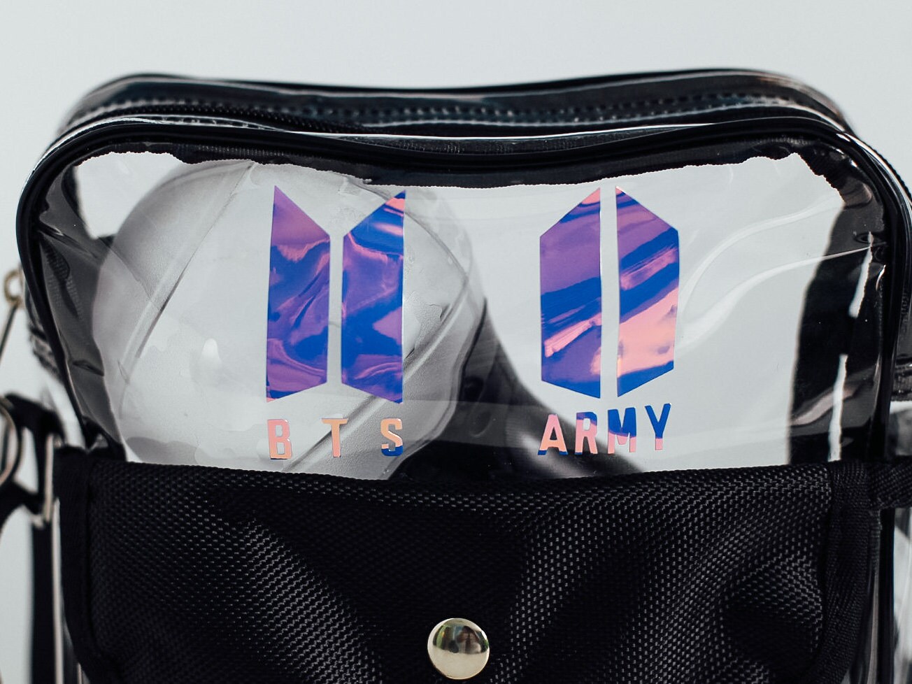 BTS Clear Bag BTS Concert Bag Stadium Approved Bag Etsy