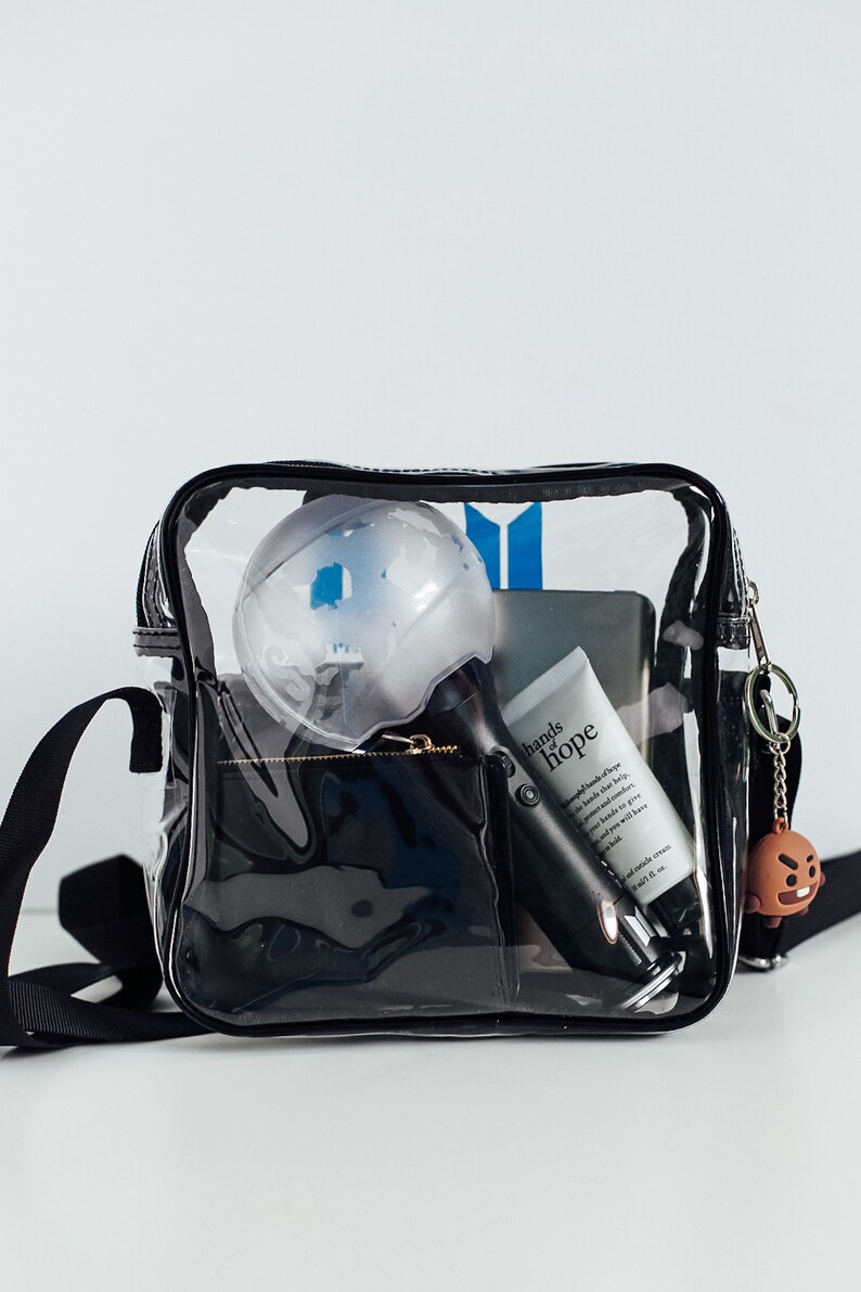 BTS Clear Bag BTS Concert Bag Stadium Approved Bag Etsy
