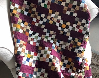 Handmade Quilt - patchwork - Check It Out
