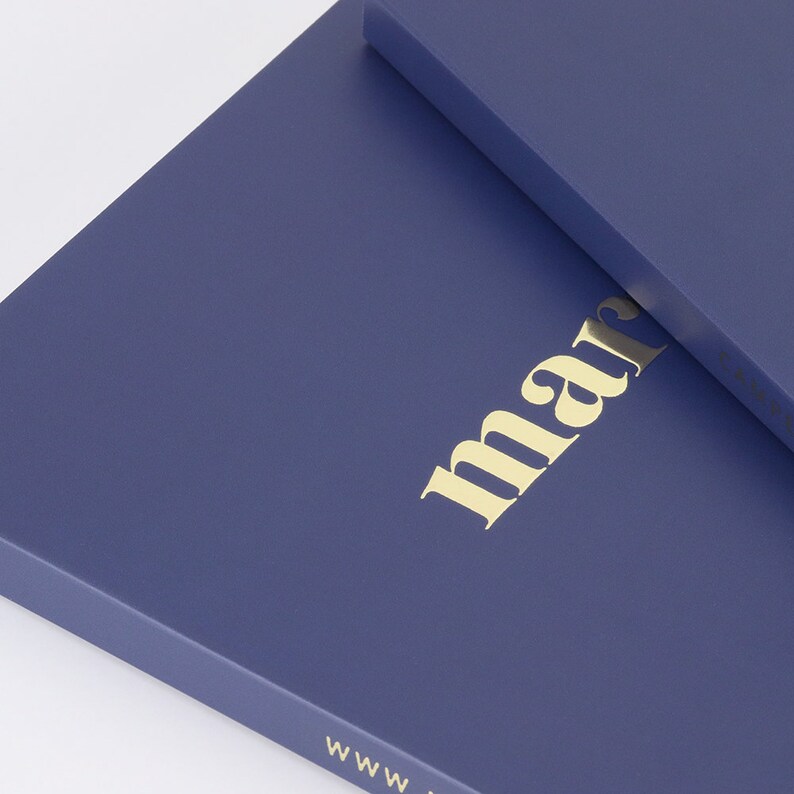 Gold Embossed Personalized Notebook Custom Gold Foil Journal Etsy