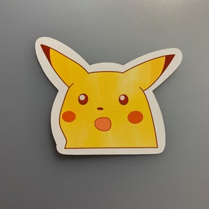 Meme Pikachu surpris Sticker