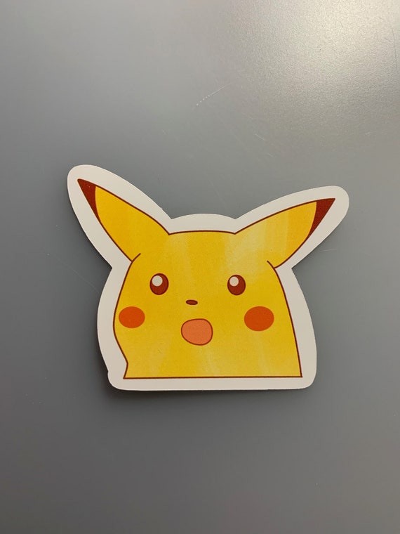 Surprised Pikachu Decal, 49% OFF