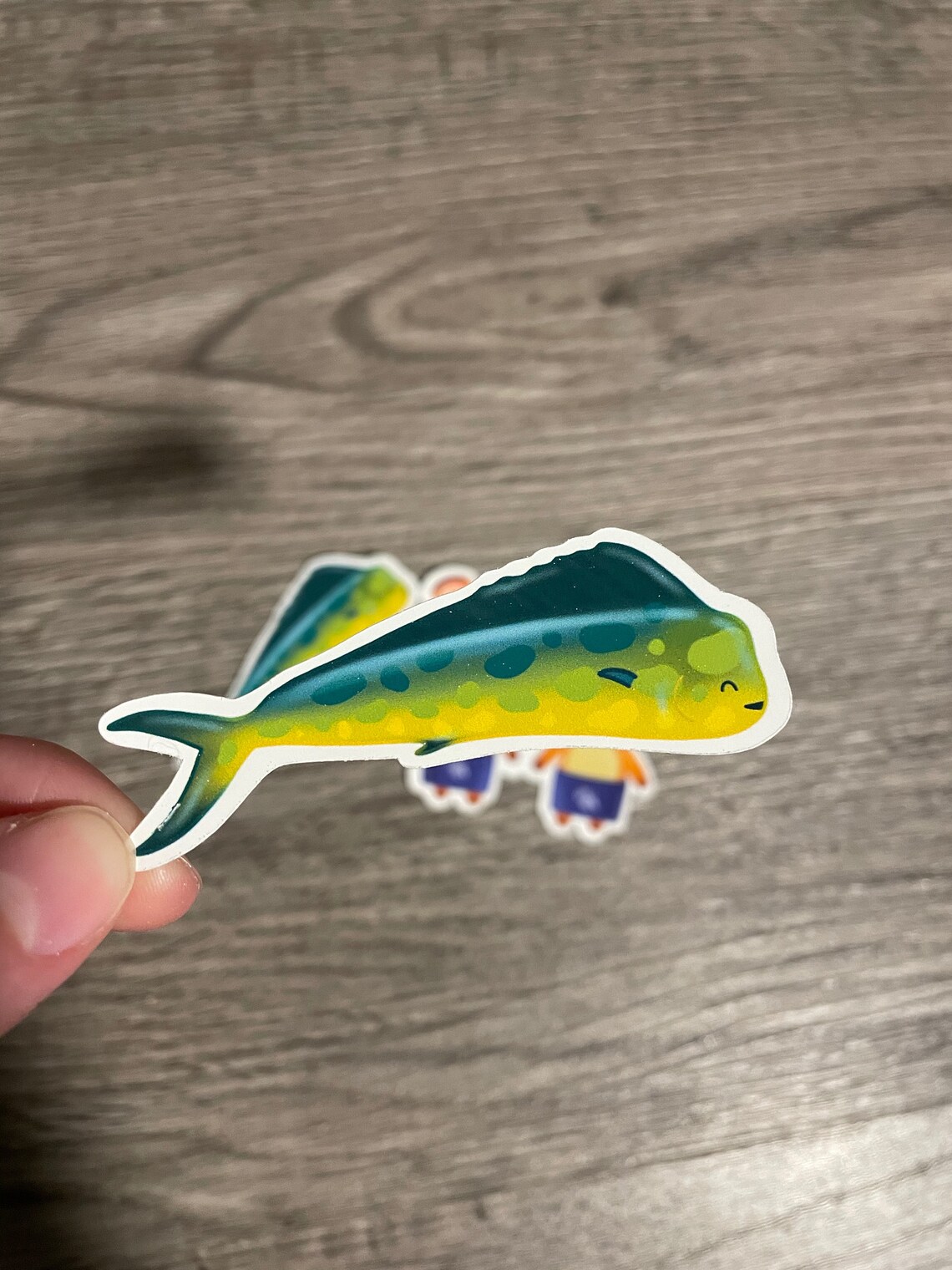 Mahi Mahi Sticker ACNH Premium Matte Sticker Paper Etsy