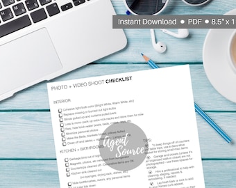 Listing Checklist: Photo + Video Shoot