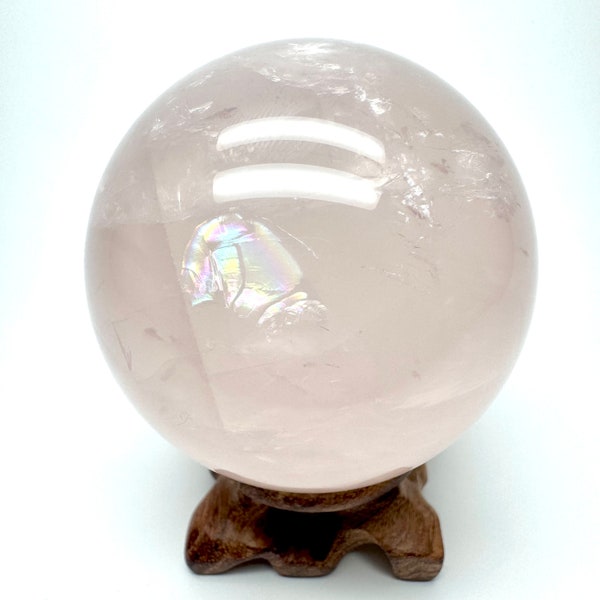 Divine Eye | Mozambique Rose Quartz Sphere