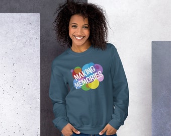Herinneringen binnenstebuiten maken-UNISEX SWEATSHIRT