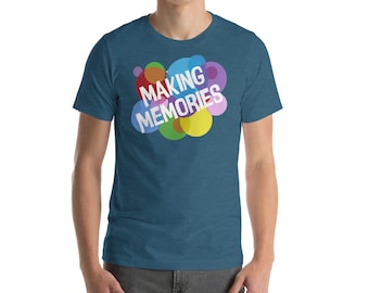 Het maken van herinneringen inside out Pixar Disney short-sleeve Unisex T-shirt