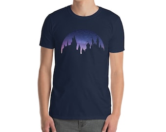 Disney Zweinstein kastelen korte mouwen Unisex T-shirt