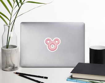 Mickey Mouse donut Bubble-gratis stickers