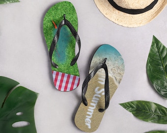 Bevroren zomer OLAF Disney Funny flip-flops