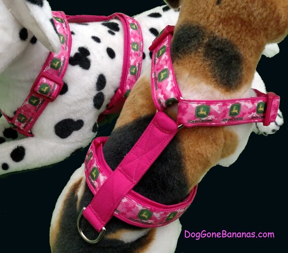 camouflage dog harness