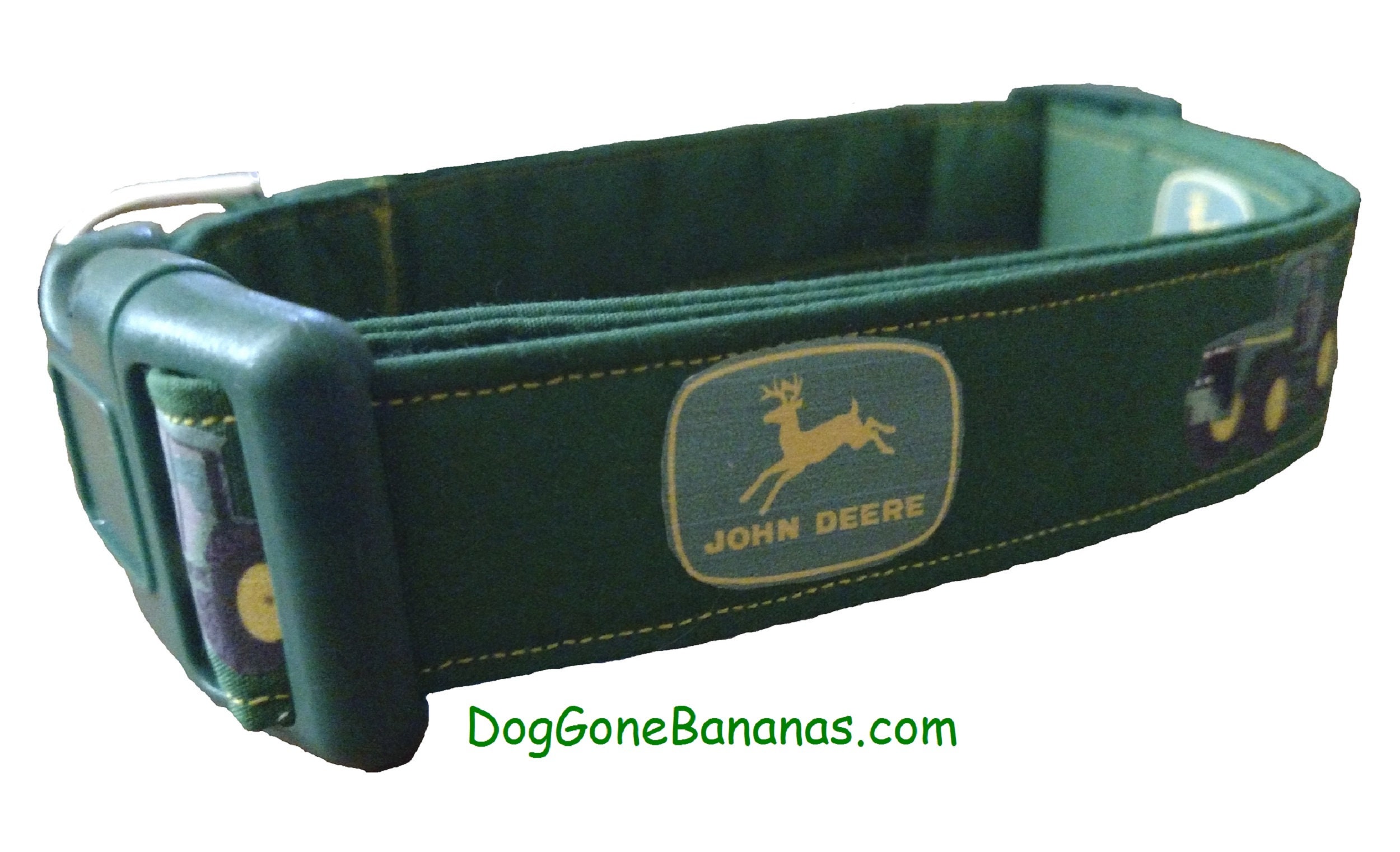 john deere dog collar