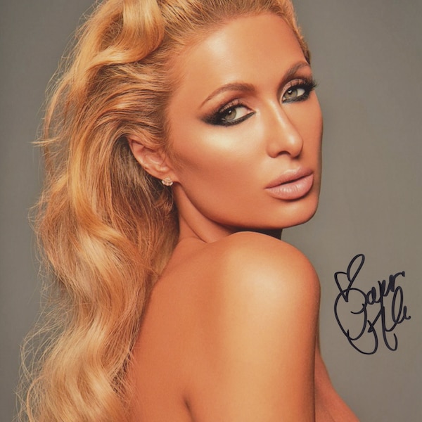 Nude Paris Hilton Photo - Etsy