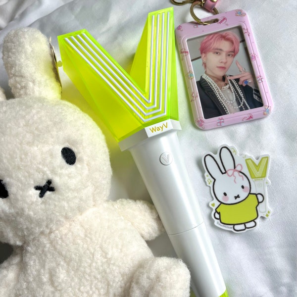 WayV and NCT Miffy Stickers | NCT Sticker | WayV Sticker | Leekbong Sticker | Kpop Lightstick Stickers | Miffy Stickers | Gift for NCTzen