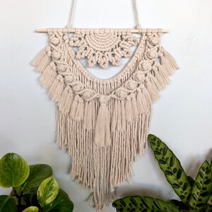 Macrame Pattern SUNFLOWER Macrame tutorial with Step-by-step photos for beginners image 5