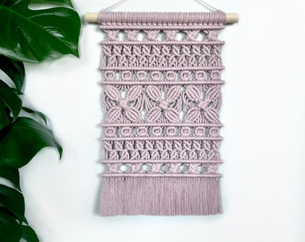 Motif macramé bricolage "IRIS" | Tutoriel macramé, macramé débutant